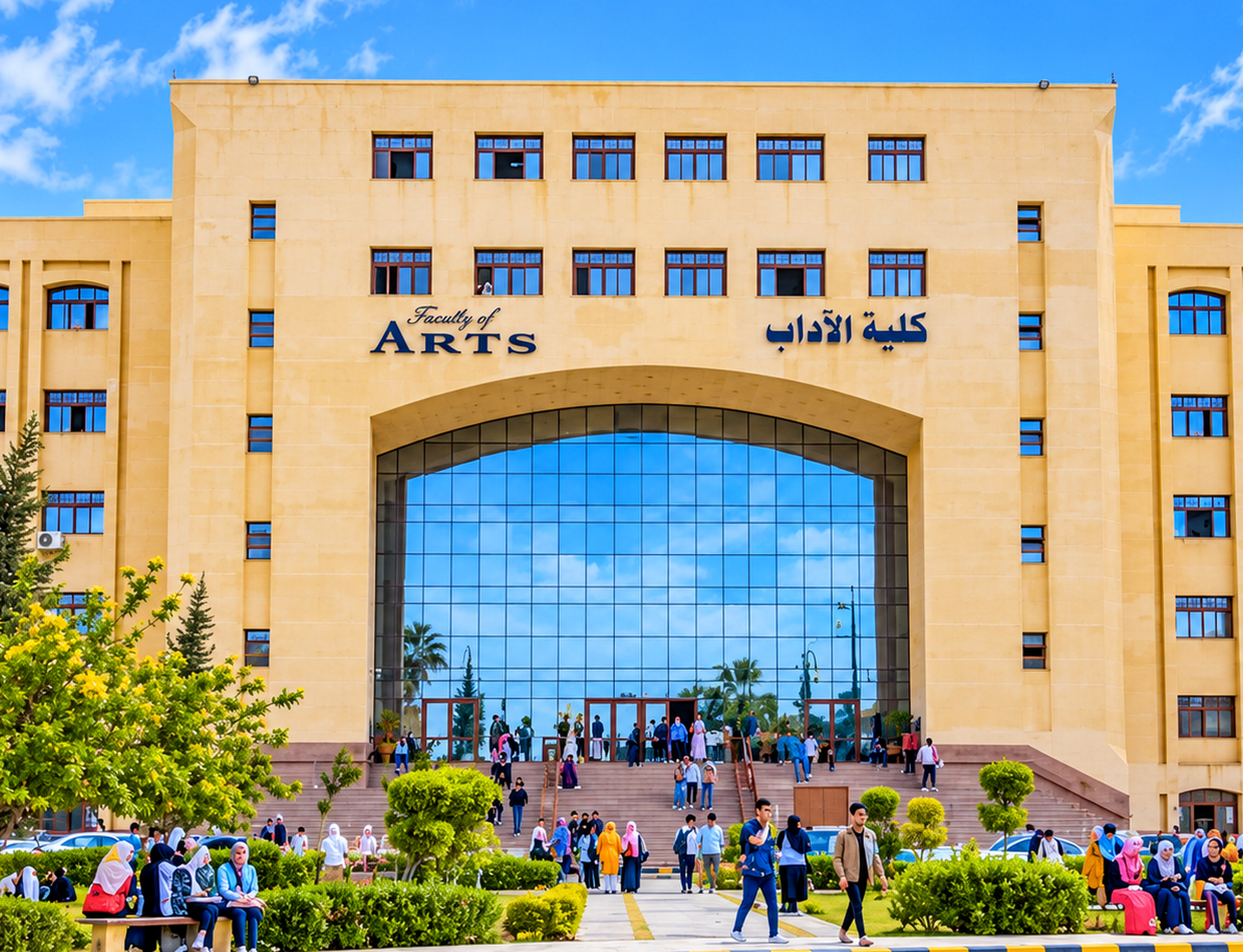 كلية الآداب - جامعة كفر الشيخ